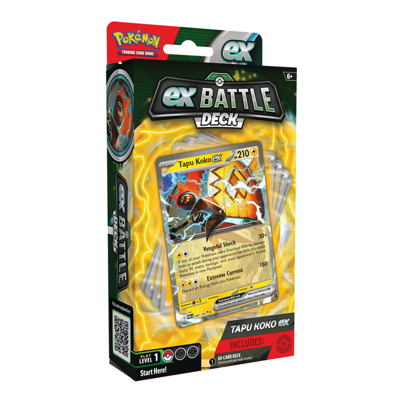 Pokemon TCG -  Tapu Koko EX Battle Deck -  Español