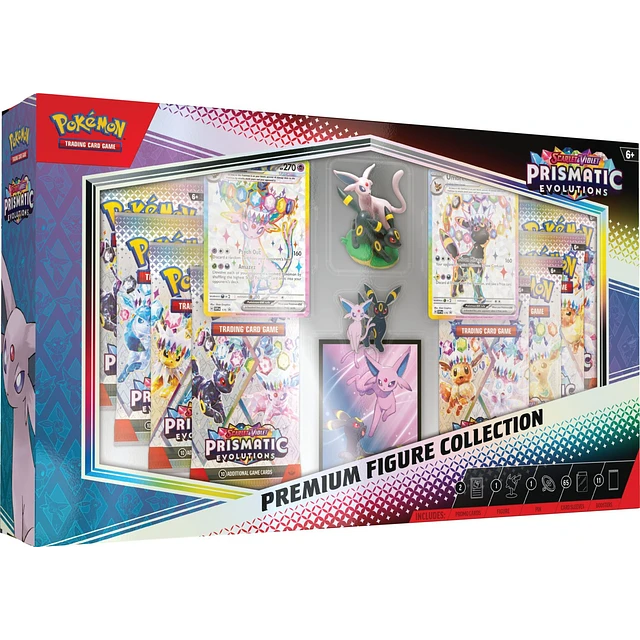 [PREVENTA] Pokemon TCG Scarlet & Violet - Prismatic Evolutions - Premium Figure Collection INGLÉS
