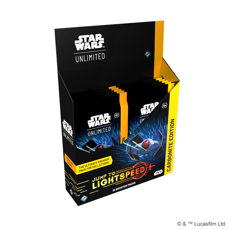 PREVENTA - Jump to Lightspeed Carbonite Booster Display Inglés