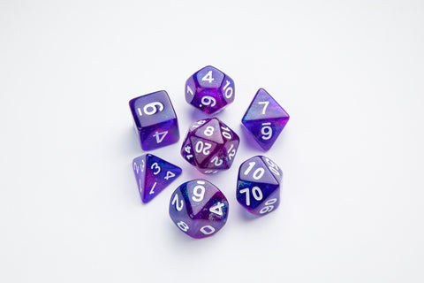 GG Galaxy Series Nebula RPG Dice Set (7 pcs)