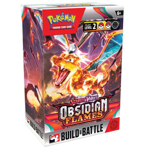 SCARLET & VIOLET - OBSIDIAN FLAMES BUILD & BATTLE BOX ESPAÑOL