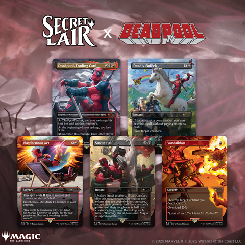 MTG Secret Lair feat. Marvel [DEADPOOL]