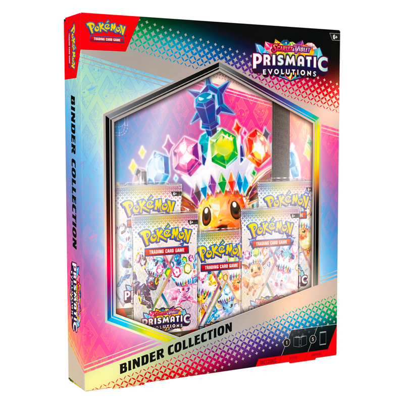 PREVENTA - Pokémon TCG - Prismatic Evolutions - Binder Collection Español