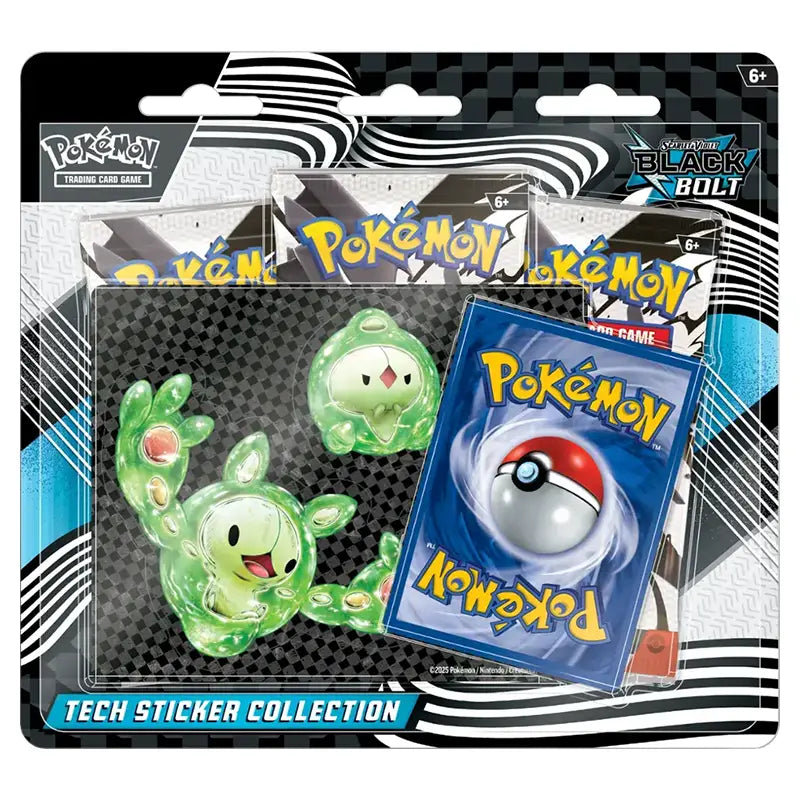 Pokemon TCG Scarlet & Violet - Black Bolt - Tech Sticker Collection English