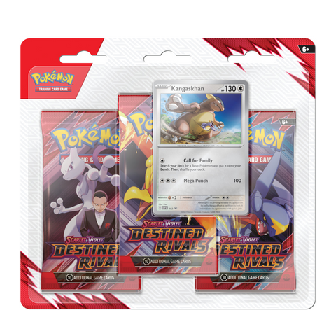 Pokemon TCG - Destined Rivals - 3 - Pack Blister - Inglés