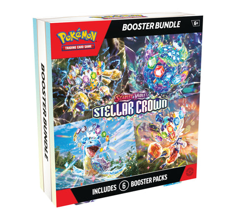 Pokémon - Stellar Crown - Booster Bundle English