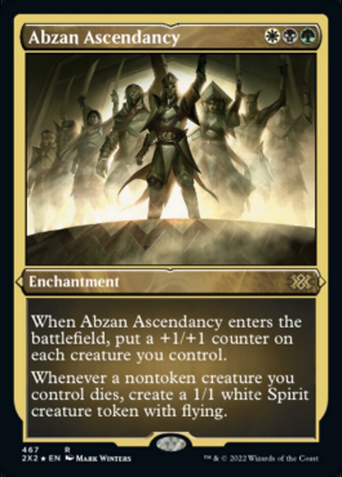 Abzan Ascendancy (Foil Etched) [Double Masters 2022]