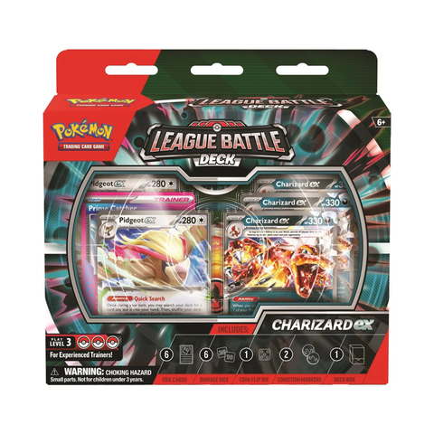 Pokemon TCG - Mazo Combate de Liga Charizard EX - Español