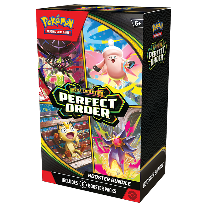 [PREVENTA - 10%] Mega Evolution Perfect Order – Booster Bundle – Español