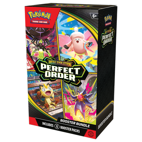 [PREVENTA - 10%] Mega Evolution Perfect Order – Booster Bundle – Español