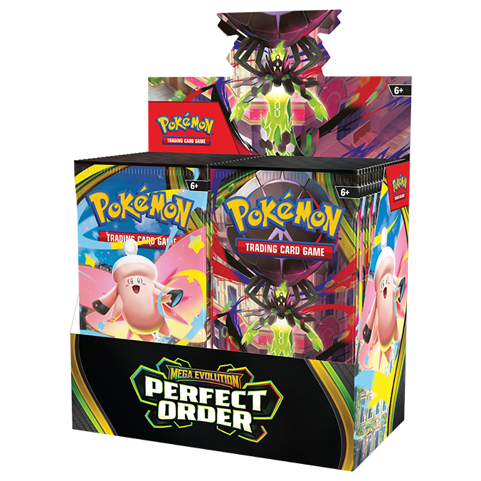 [PREVENTA - 10%] Mega Evolution Perfect Order – Booster Box – Inglés