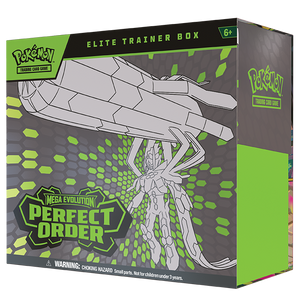 [PREVENTA - 10%] Mega Evolution – Perfect Order – Elite Trainer Box – Ingles