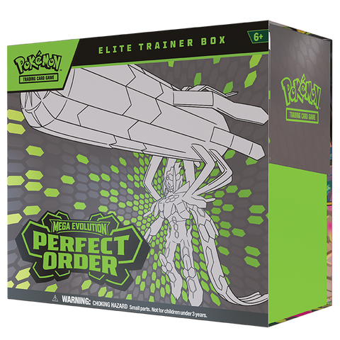 [PREVENTA - 10%] Mega Evolution – Perfect Order – Elite Trainer Box – Ingles