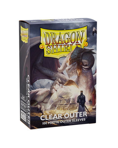 Protectores Externos Dragon Shield Outer Sleeves - Clear Matte x100