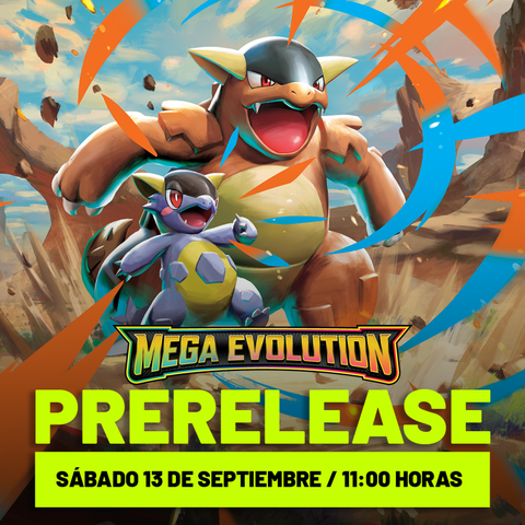 1 Prelanzamiento Mega Evolution SÁBADO 13 de Septiembre 11:00