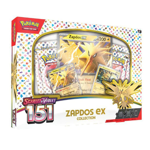 Pokémon TCG: Scarlet & Violet 151 Zapdos EX INGLES