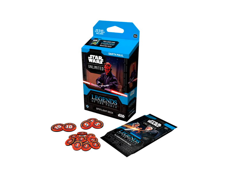 PREVENTA - Star Wars Unlimited - Legends of the Force Spotlight Deck Darth Maul INGLÉS