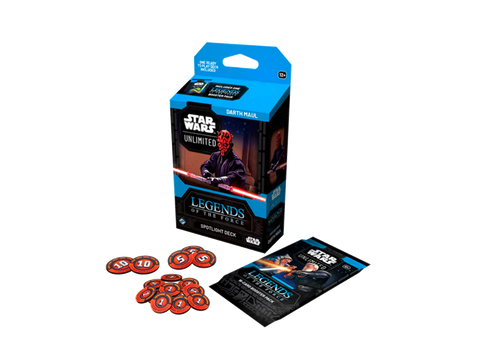 Star Wars Unlimited - Legends of the Force Spotlight Deck Darth Maul INGLÉS