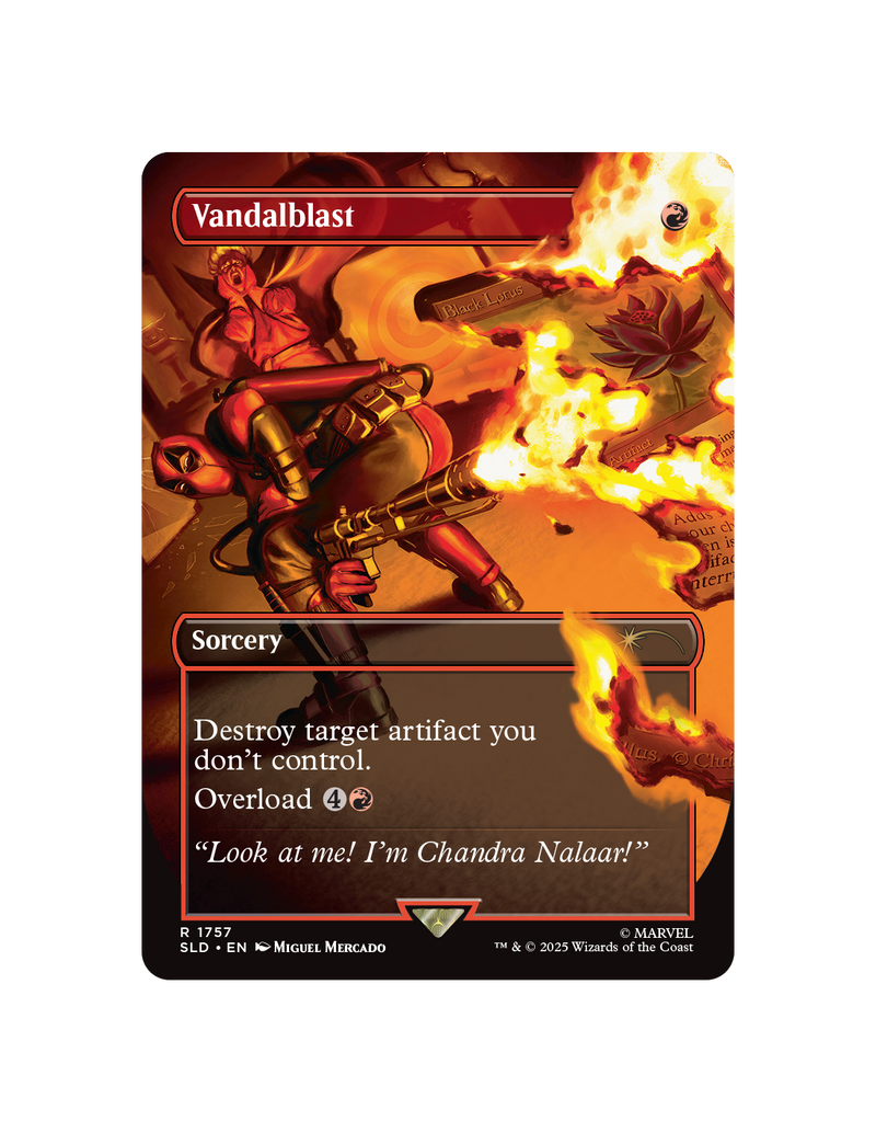 MTG Secret Lair feat. Marvel [DEADPOOL]