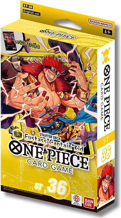 One Piece Tcg - Starter Deck Eustass Captain Kid - St 36