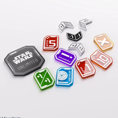 Tokens Acrílicos - Star wars Unlimited