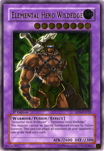Elemental Hero Wildedge (UTR) [EEN-EN035] Ultimate Rare