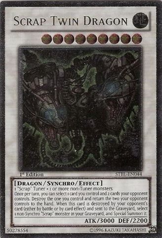 Scrap Twin Dragon (UTR) [STBL-EN044] Ultimate Rare