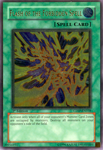 Flash of the Forbidden Spell (UTR) [CDIP-EN038] Ultimate Rare