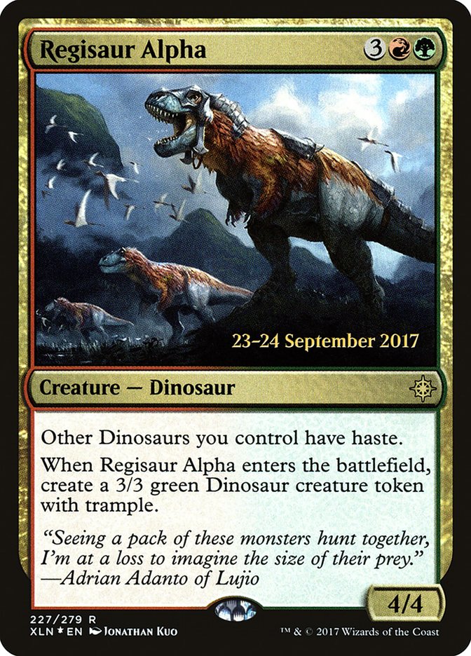 Regisaur Alpha [Ixalan Prerelease Promos]