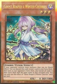 Ghost Reaper & Winter Cherries (Alternate Art) [MAGO-EN010] Premium Gold Rare