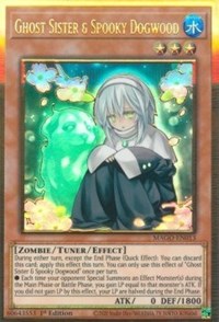 Ghost Sister & Spooky Dogwood [MAGO-EN013] Premium Gold Rare