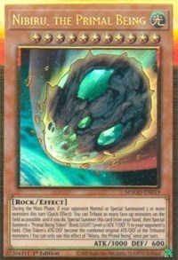 Nibiru, the Primal Being [MAGO-EN019] Premium Gold Rare