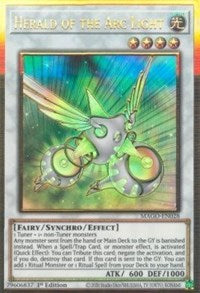 Herald of the Arc Light [MAGO-EN028] Premium Gold Rare
