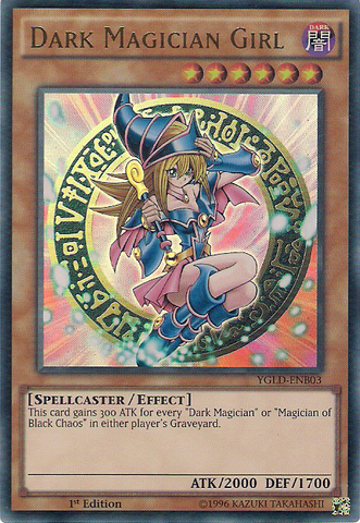 Dark Magician Girl (B) [YGLD-ENB03] Ultra Rare