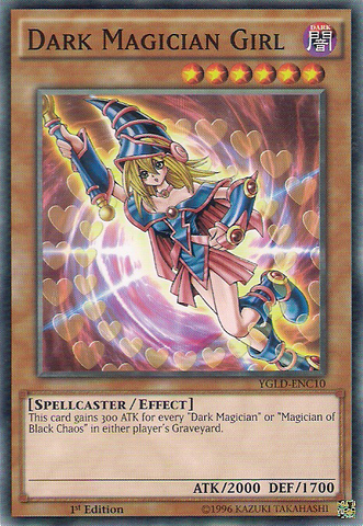 Dark Magician Girl (C) [YGLD-ENC10] Common