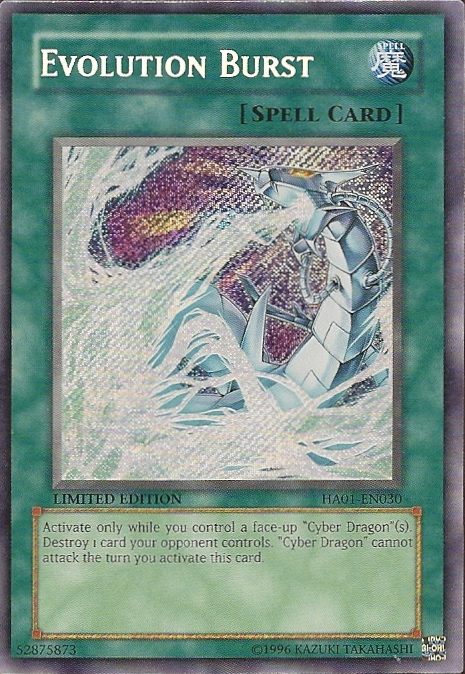 Evolution Burst [HA01-EN030] Secret Rare