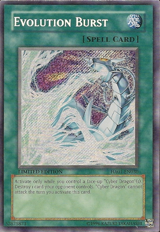 Evolution Burst [HA01-EN030] Secret Rare