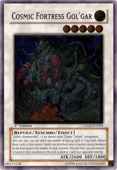 Cosmic Fortress Gol'Gar (UTR) [CRMS-EN044] Ultimate Rare