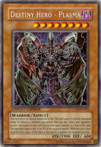 Destiny HERO - Plasma [CT04-EN003] Secret Rare