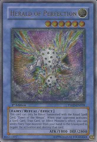Herald of Perfection (UTR) [TSHD-EN039] Ultimate Rare