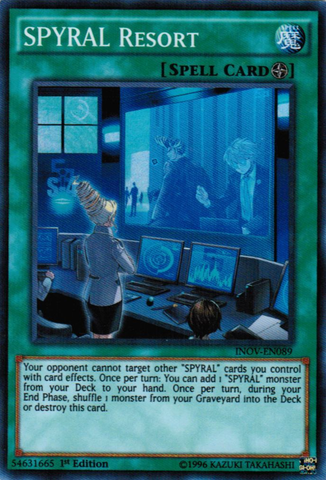 SPYRAL Resort [INOV-EN089] Super Rare