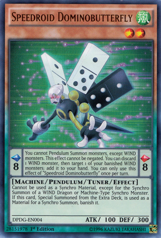 Speedroid Dominobutterfly [DPDG-EN004] Super Rare