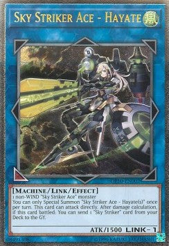 Sky Striker Ace - Hayate [OP10-EN002] Ultimate Rare