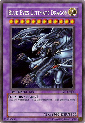 Blue-Eyes Ultimate Dragon (Secret) [JMP-EN005] Secret Rare