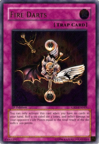 Fire Darts (UTR) [CRV-EN049] Ultimate Rare