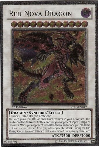 Red Nova Dragon (UTR) [STBL-EN042] Ultimate Rare