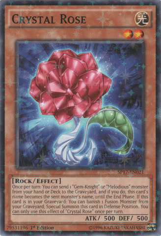 Crystal Rose (Starfoil) [SP17-EN021] Starfoil Rare