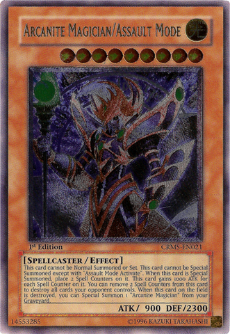 Arcanite Magician/Assault Mode (UTR) [CRMS-EN021] Ultimate Rare
