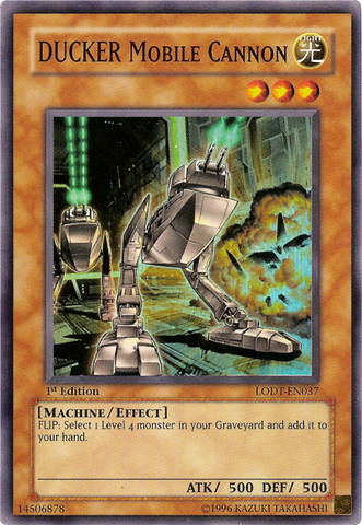 DUCKER Mobile Cannon [LODT-EN037] Super Rare