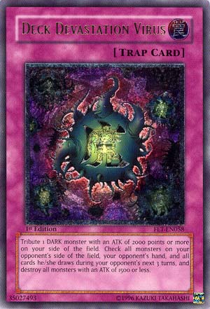 Deck Devastation Virus (UTR) [FET-EN058] Ultimate Rare